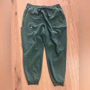 Fabletics Green Scrub Jogger Pants